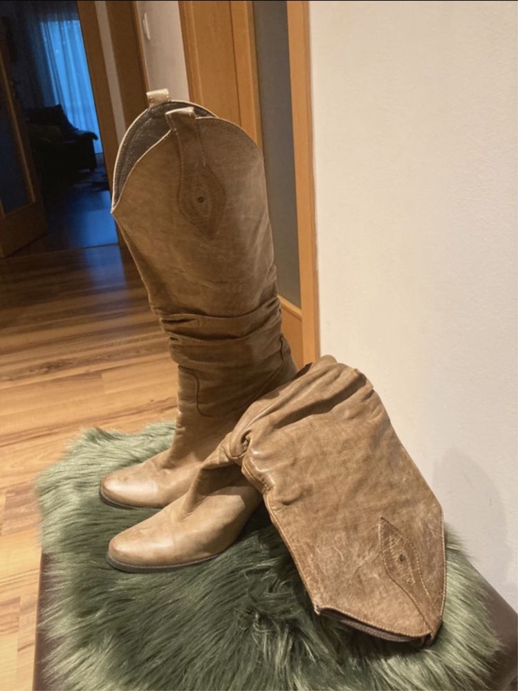 Botas de cano alto