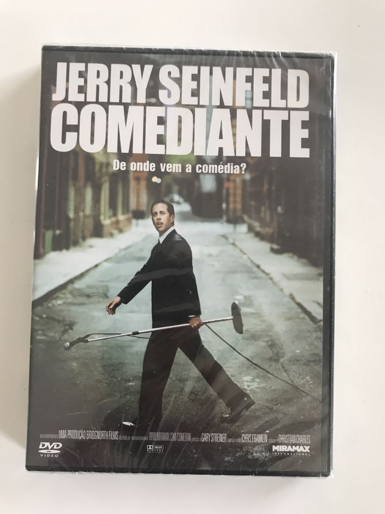 DVD O bom rebelde + Jerry Seinfeld Comediante + O fantasma da Ópera