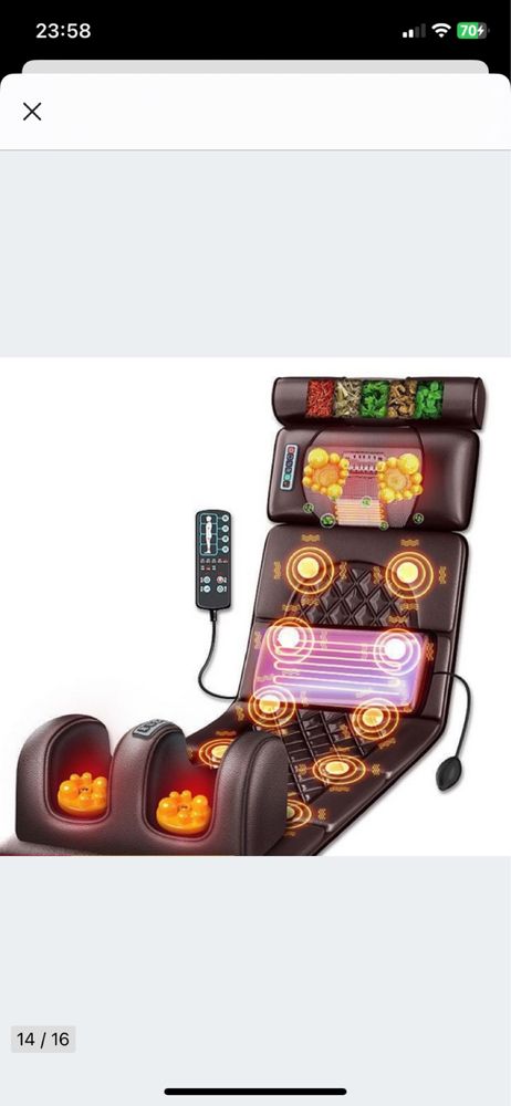 Materac Masujący Mata do masazu