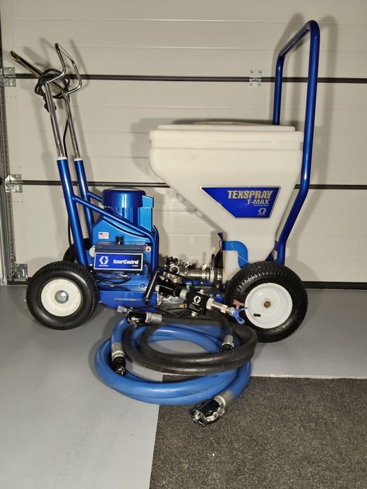 Graco t max 506 jak NOWY agregat szpachlarski do gładzi tynk struktura
