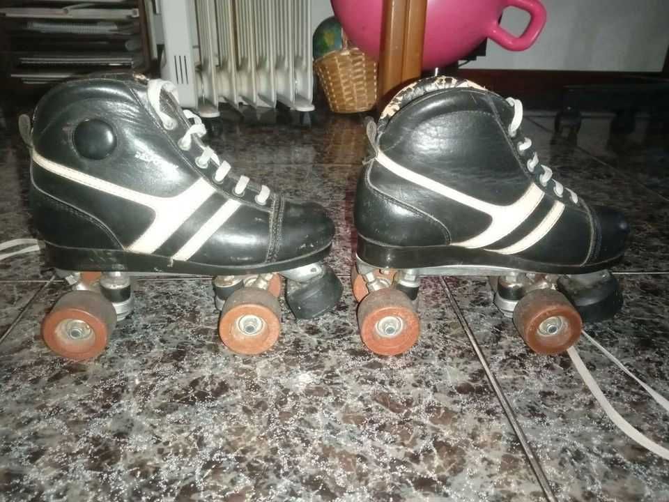 Patins de hoquéi usados 39 pouco uso