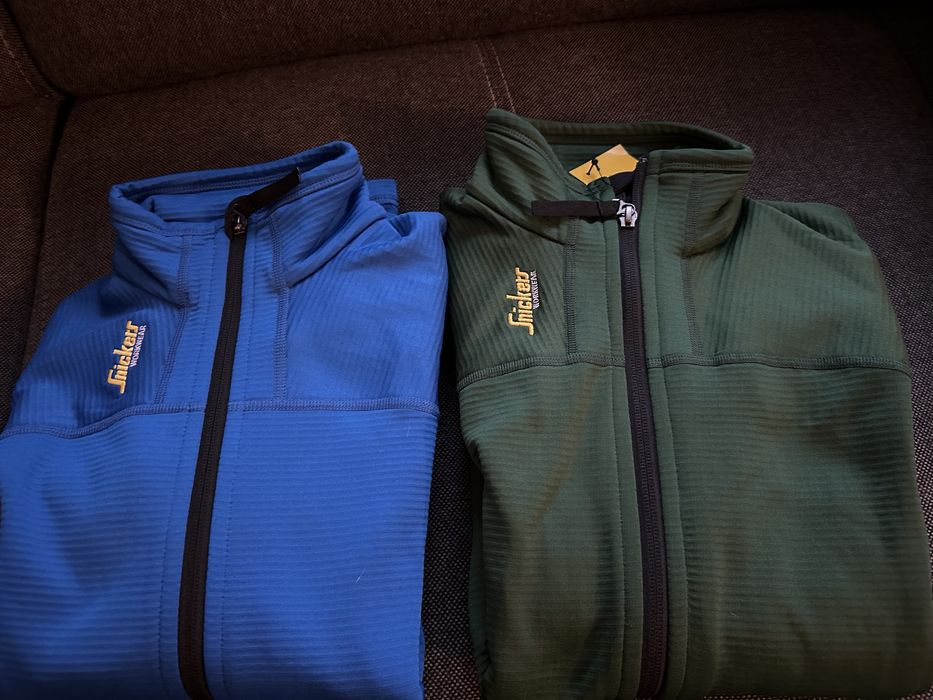 Bluza , polar Snickers 9438 rozmiar XS  zielony