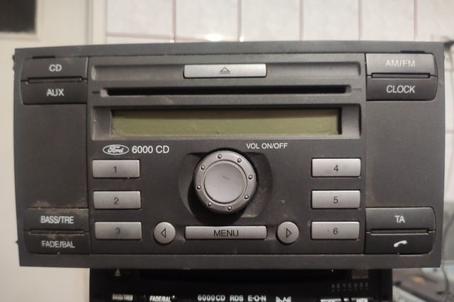 Radio Ford 6000 CD Mondeo mk3 Transit mk5 Fokus mk2