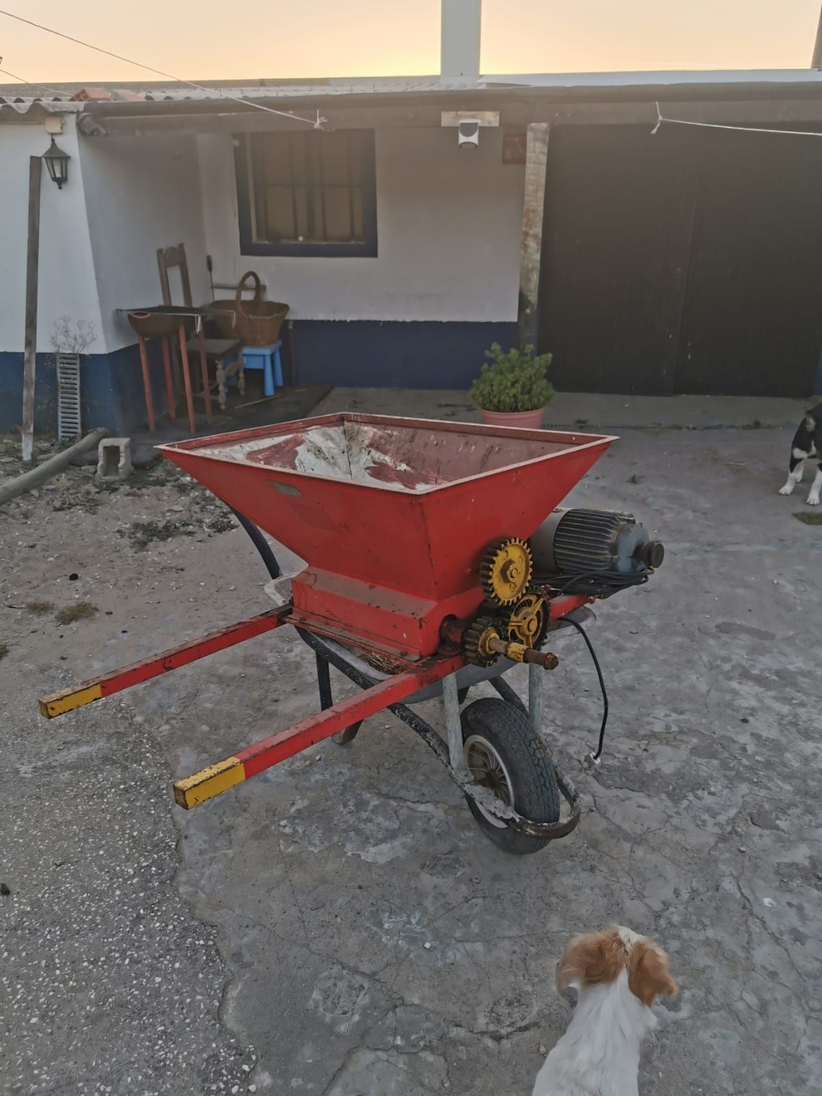 Esmagadora de uvas