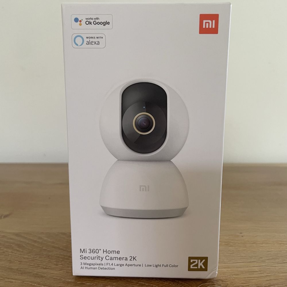 Mi Home Security Camera 360° 2K – jak nowa, kompletna z pudełkiem