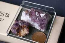 Minerais – Quartzo ametista do Brasil (inclui envio)