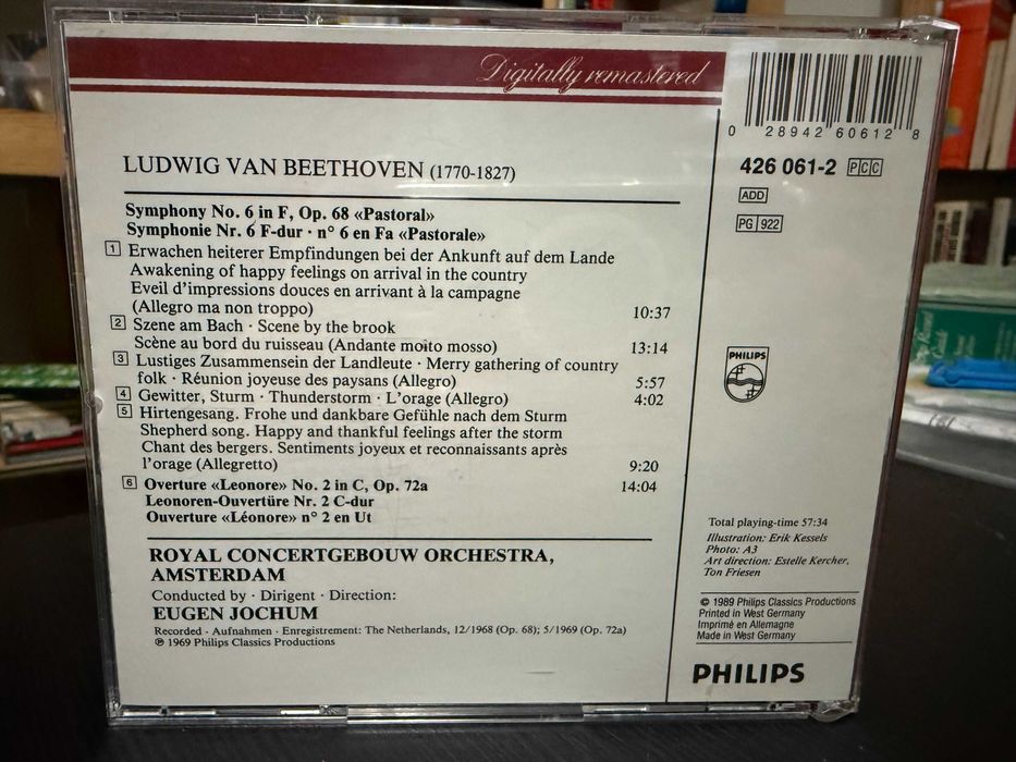 Beethoven – Symphony No. 6 "Pastorale", Overture "Leonore II" – Jochum