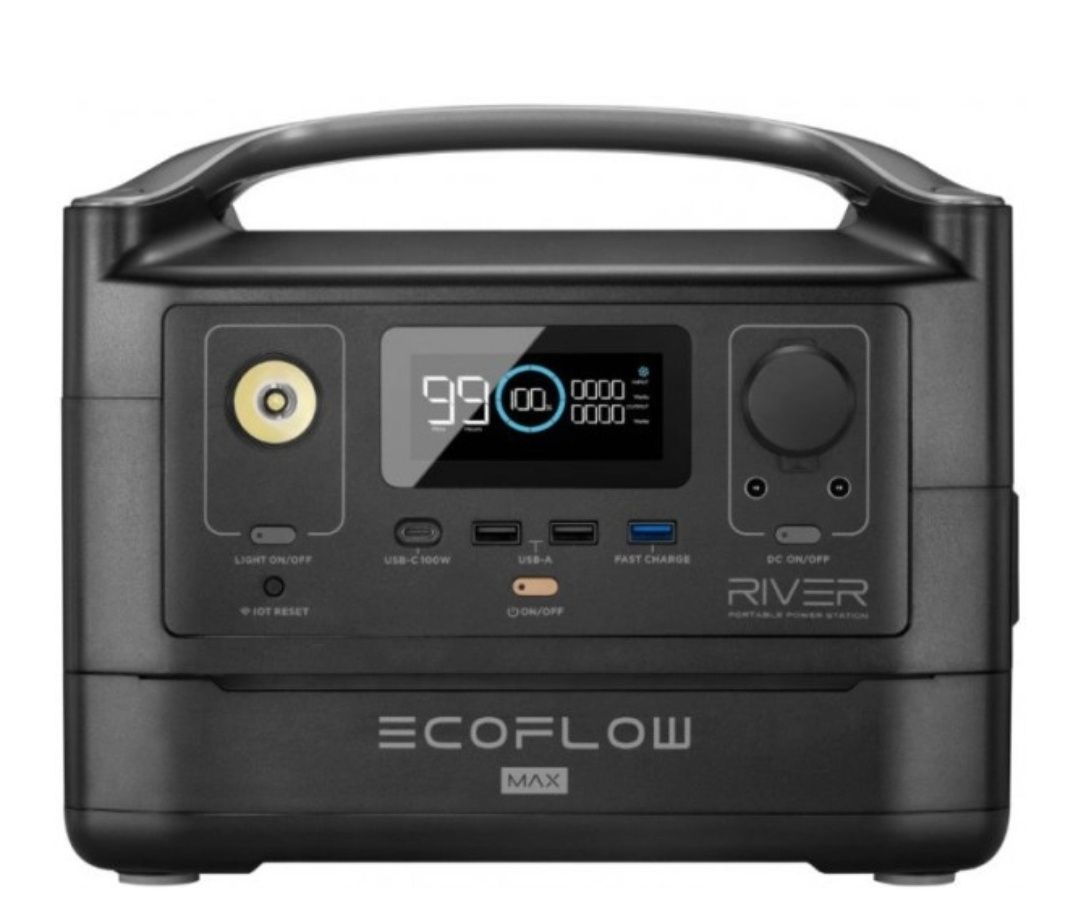 Зарядна станція EcoFlow RIVER Max (576 Вт·год)