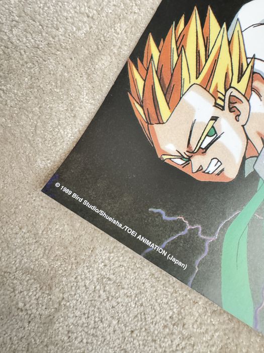 Posteres Dragon Ball Z Originais 1989