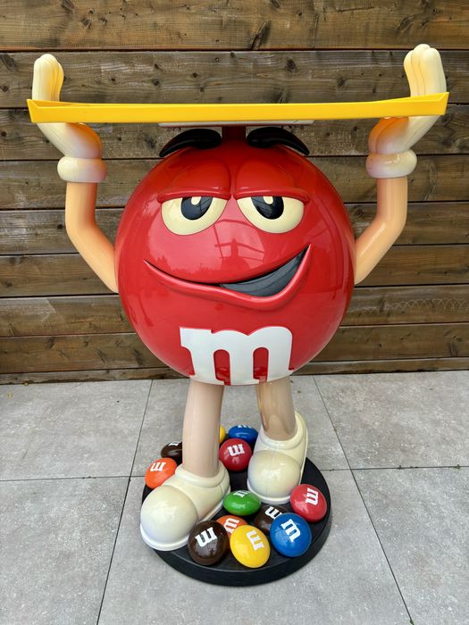 Unikatowy Wielki Mega Ekspozytor Stolik Figura reklamowa M&Ms  Design