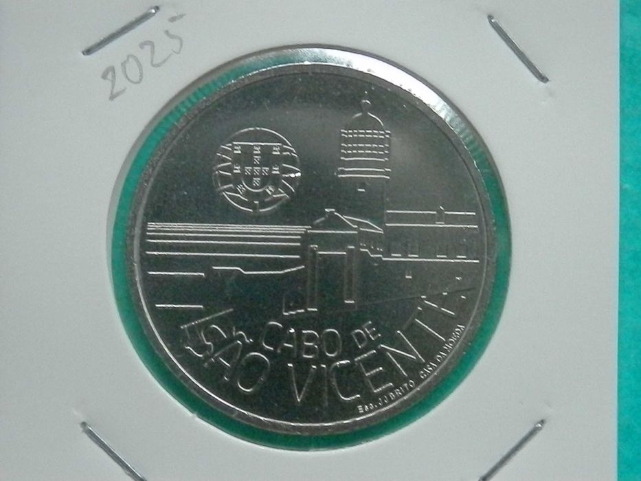1393 - Euro: 5,00€ UNC 2025 Farol-Cabo S. Vicente, por 6,50