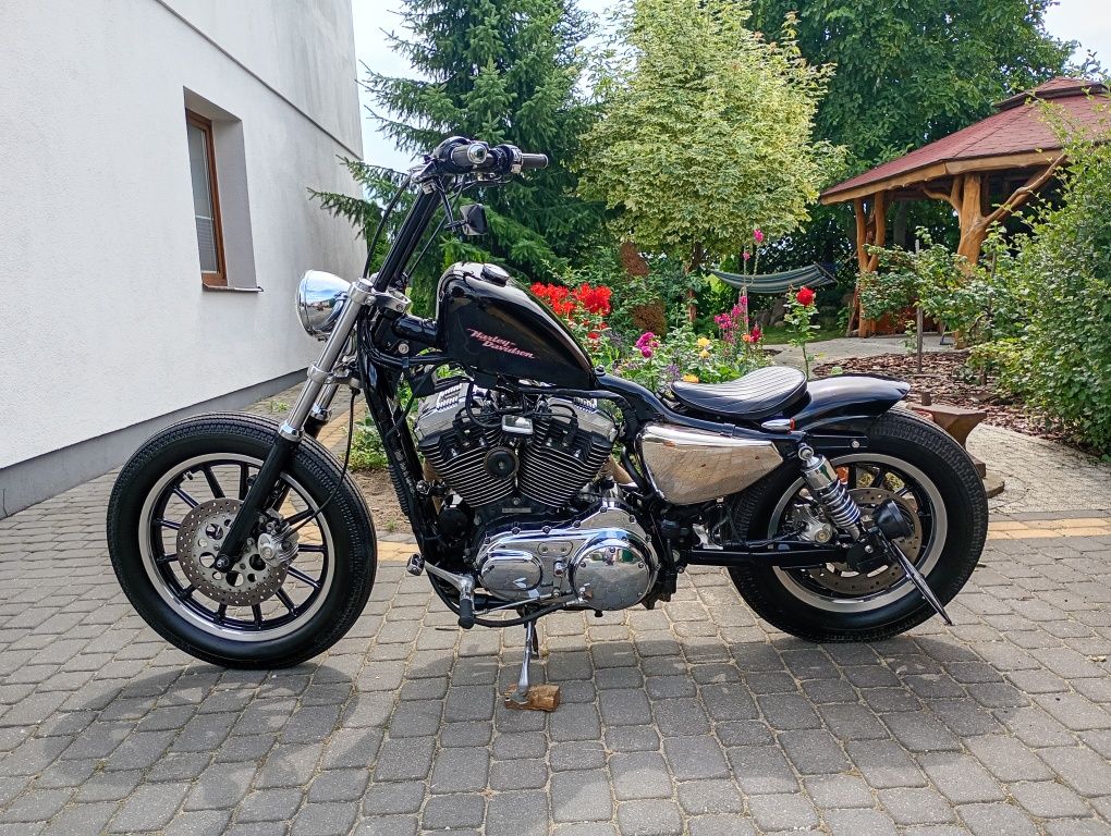 Harley Davidson bobber Sportster 1200 oldschool