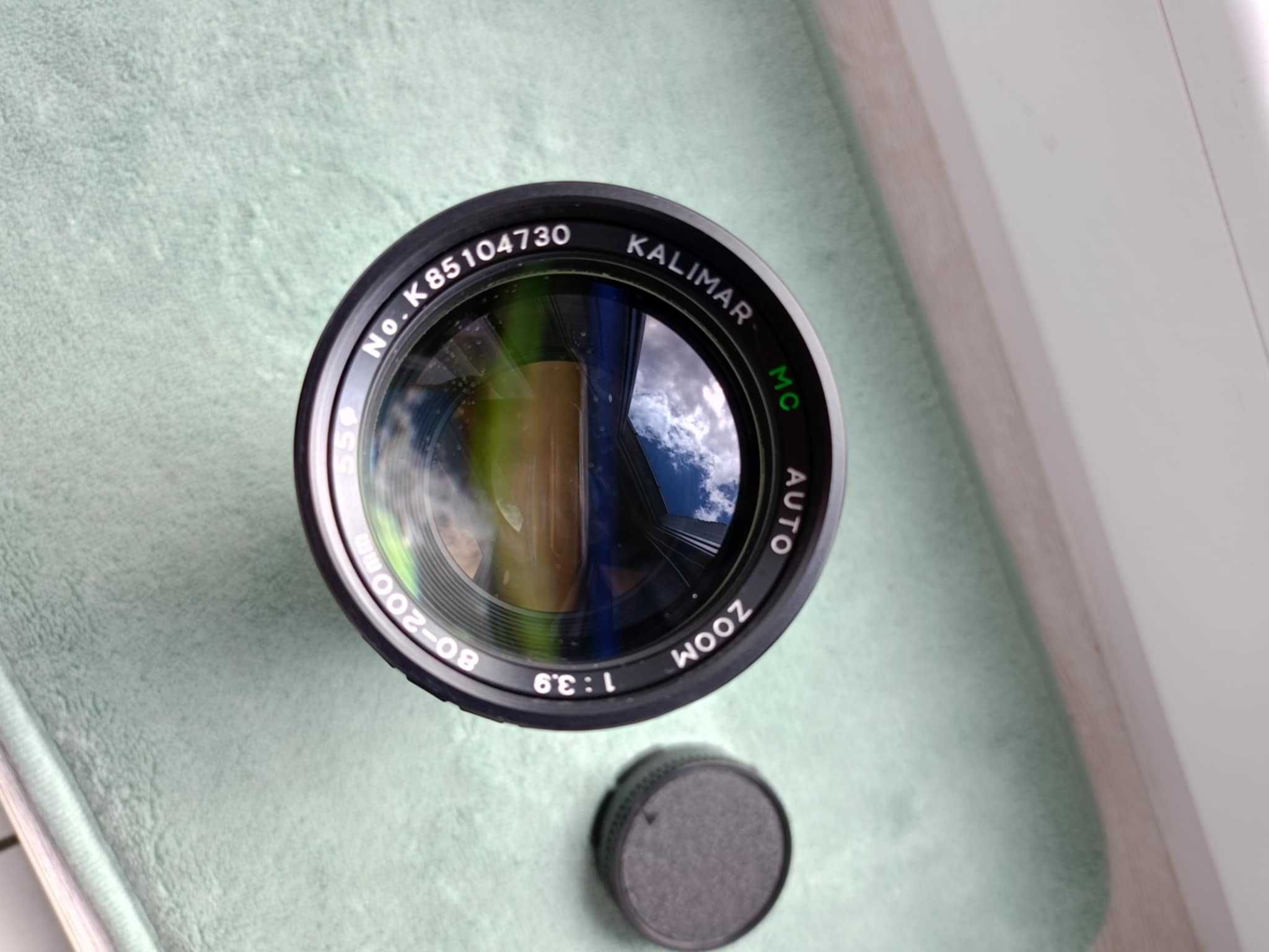 Obiektyw KALIMAR MC Auto Zoom 1:3,9/80-200MM Made in Korea