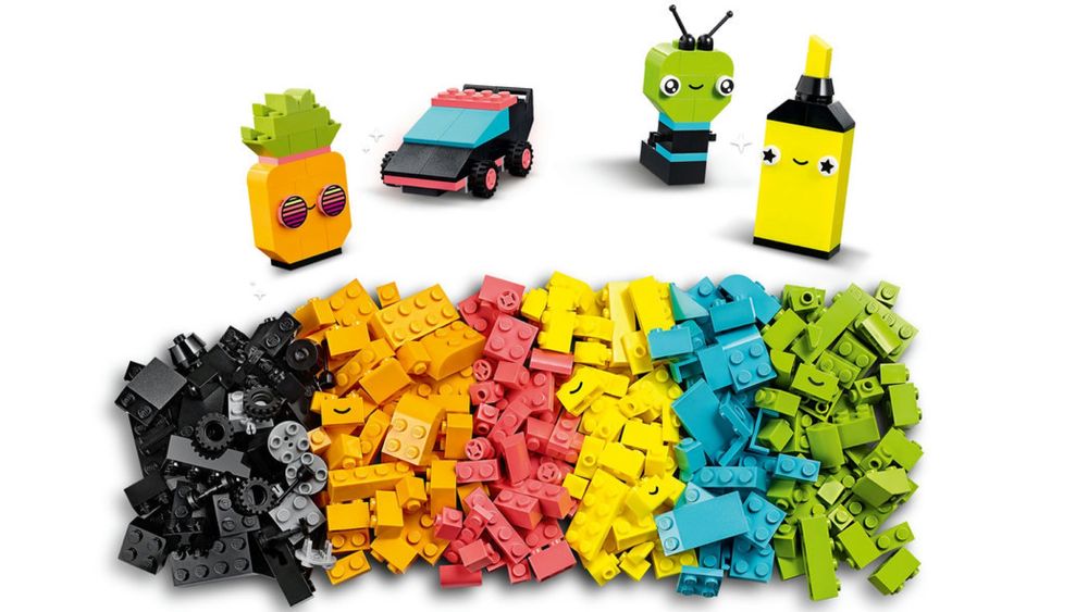Конструктор LEGO Класика Творчі неонові веселощі (11027) лего