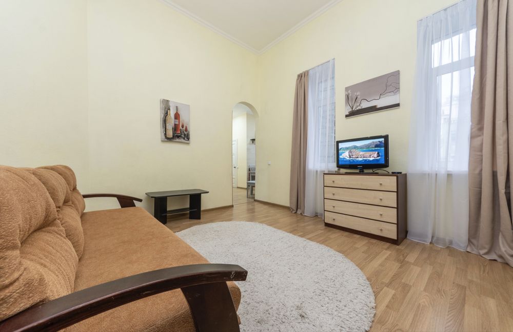 Затишна квартира з двома спальнями в самому центрі міста Киева