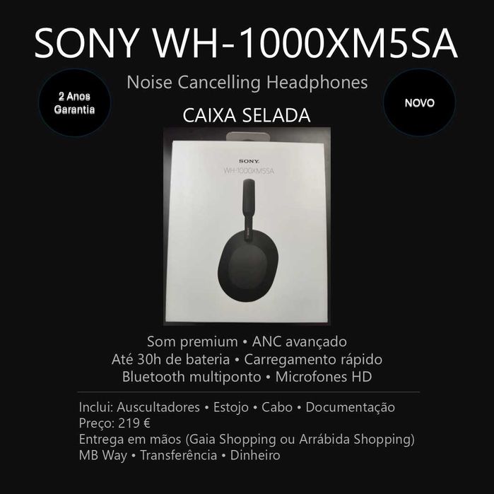 Sony WH-1000XM5SA