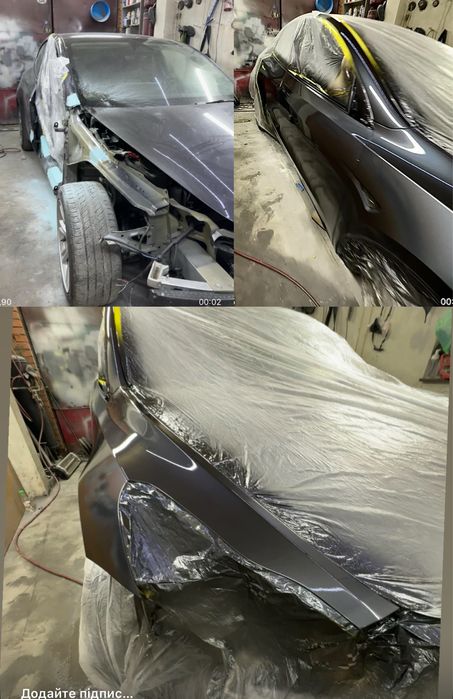 Покраска авто рихтовка пайка ремонт бампера полірування авто