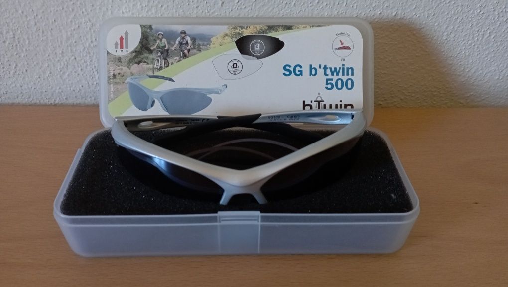 Óculos de ciclismo - 2 lentes