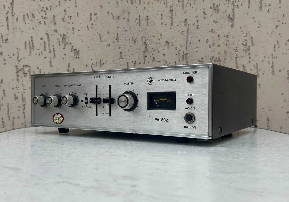 Підсилювач Monacor PA-802 (100 Вт / моно / трансляційний)