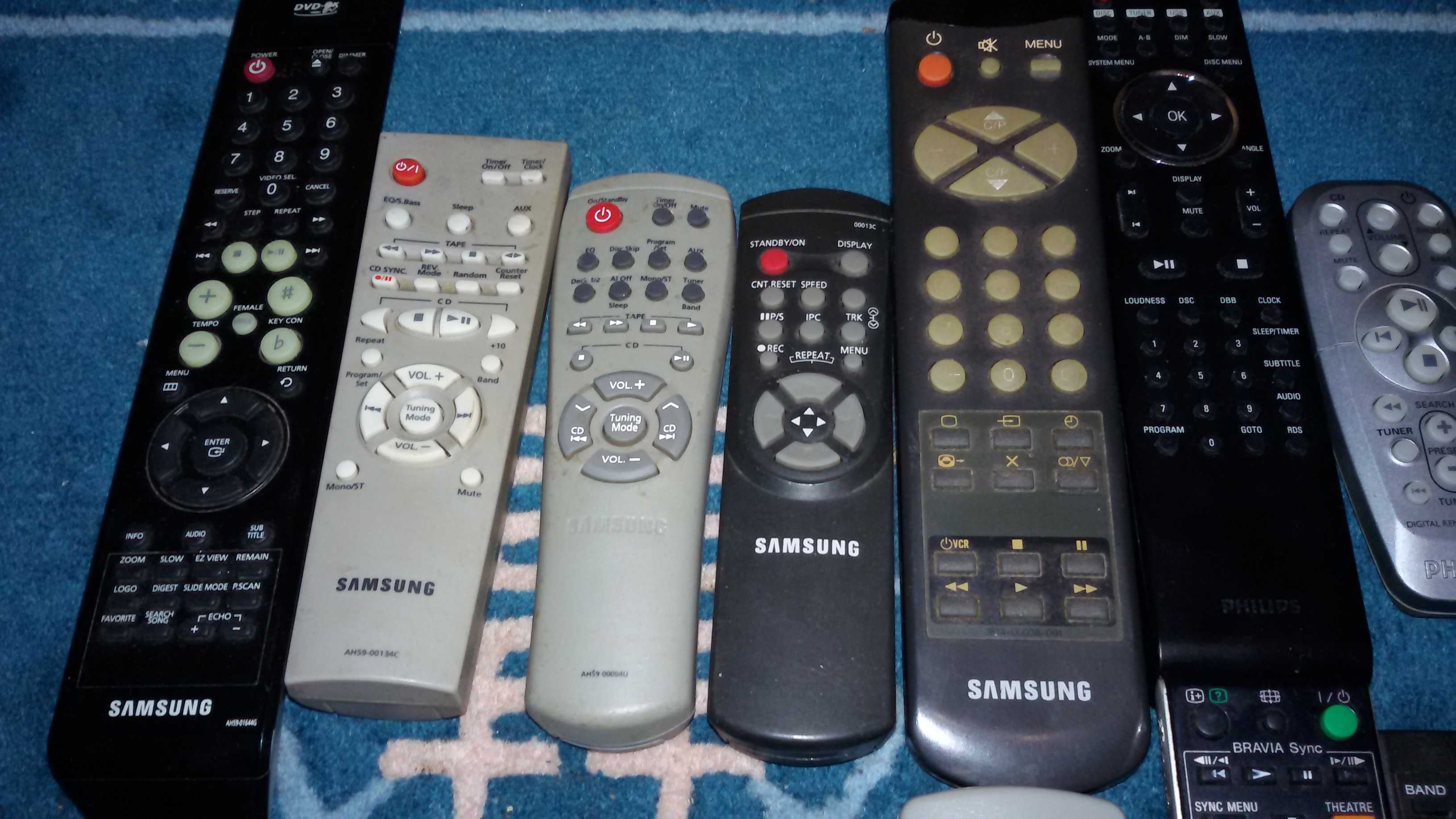 Пульт ПДУ PIONEER SONY LG Sharp Philips Tomson BBK Samsung Aiwa Bravis