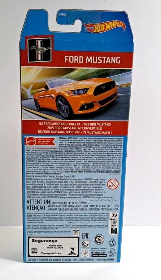 HOT WHEELS - Ford Mustang - 5-pak HFV92