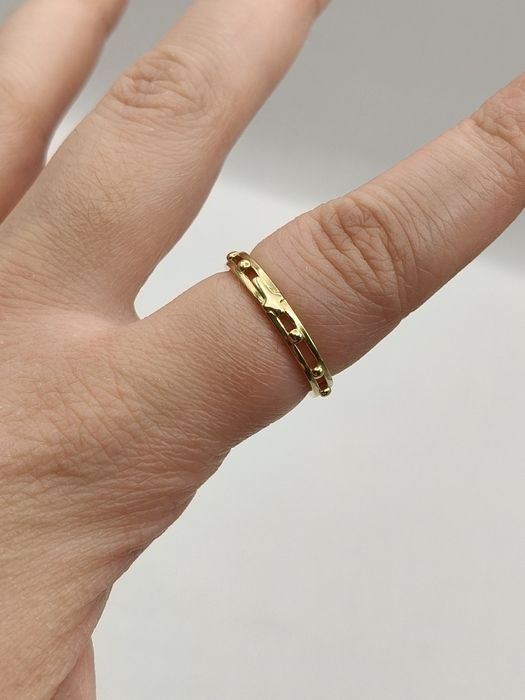 Złoty Pierścionek Różaniec R.13 Pr.585 Nowy Zapraszamy