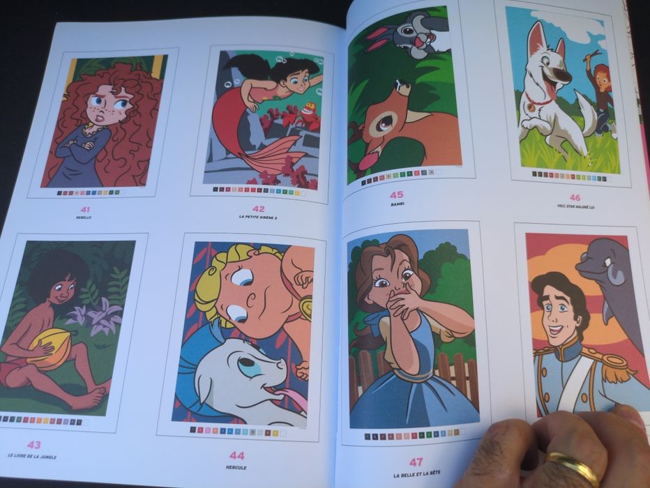 Trompe D' Oeil Babies Coloriages Mystères Disney