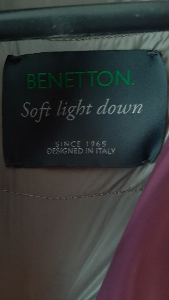 Ультратонкий пуховик benetton