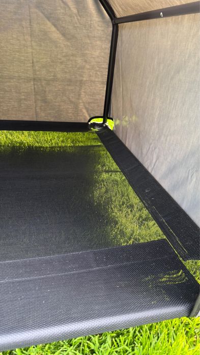 COSTWAY 2w1 buda i legowisko dla psa, domek 90x60cm