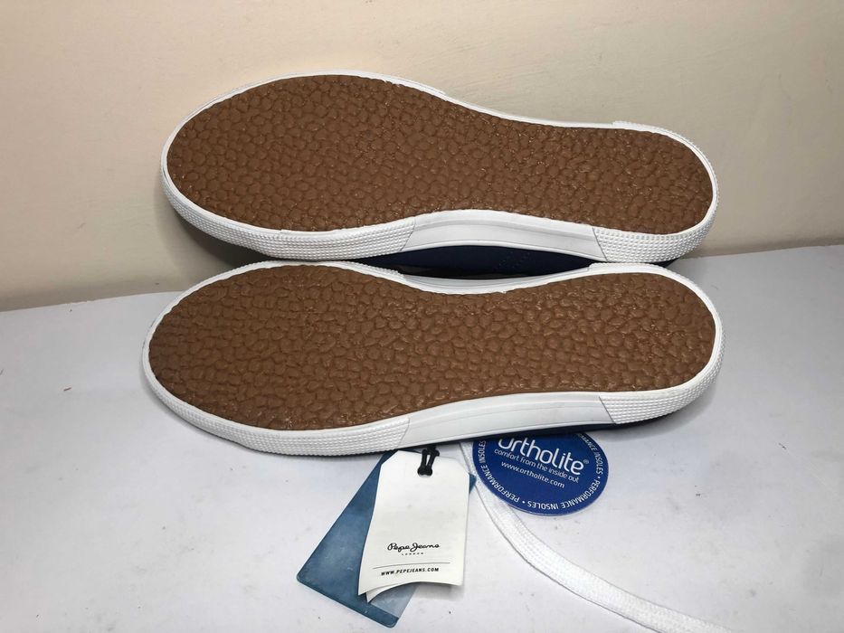 2634 Trampki męskie PEPE JEANS Granatowe Ortholite 41