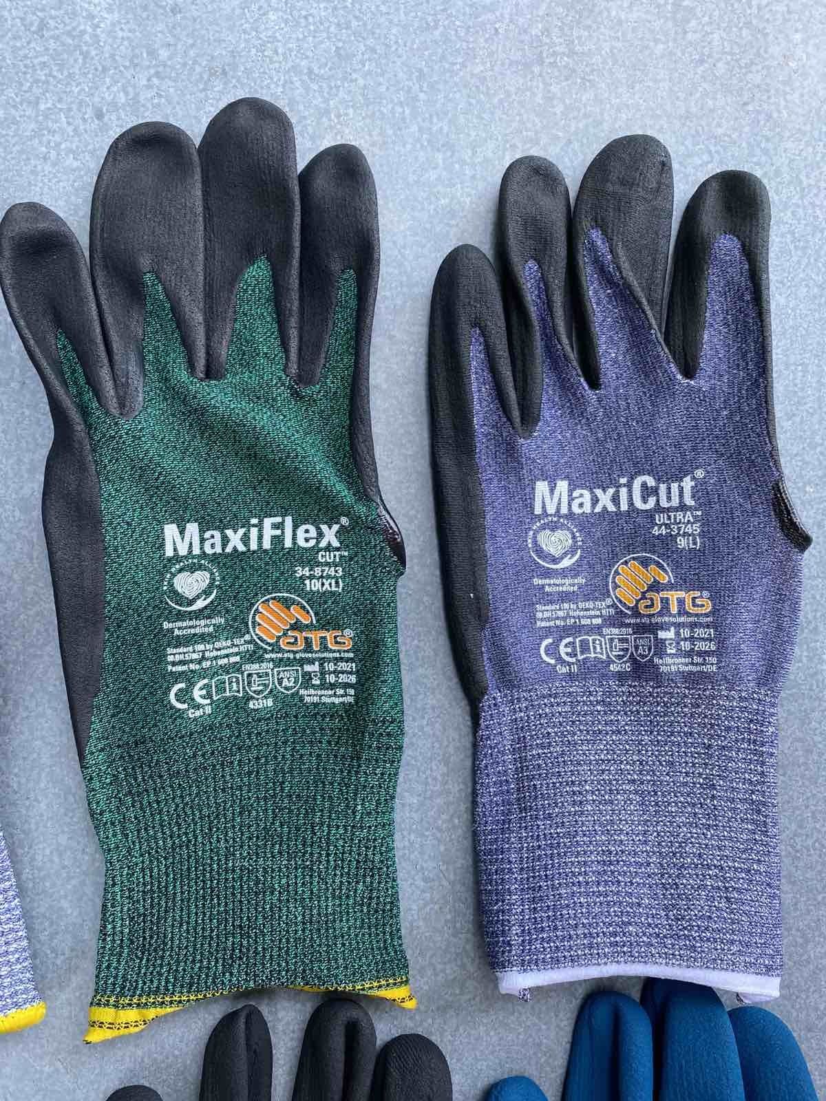 Рукавиці MaxiFlex Ultimate/Comfort/Elite/Cut/Ultra