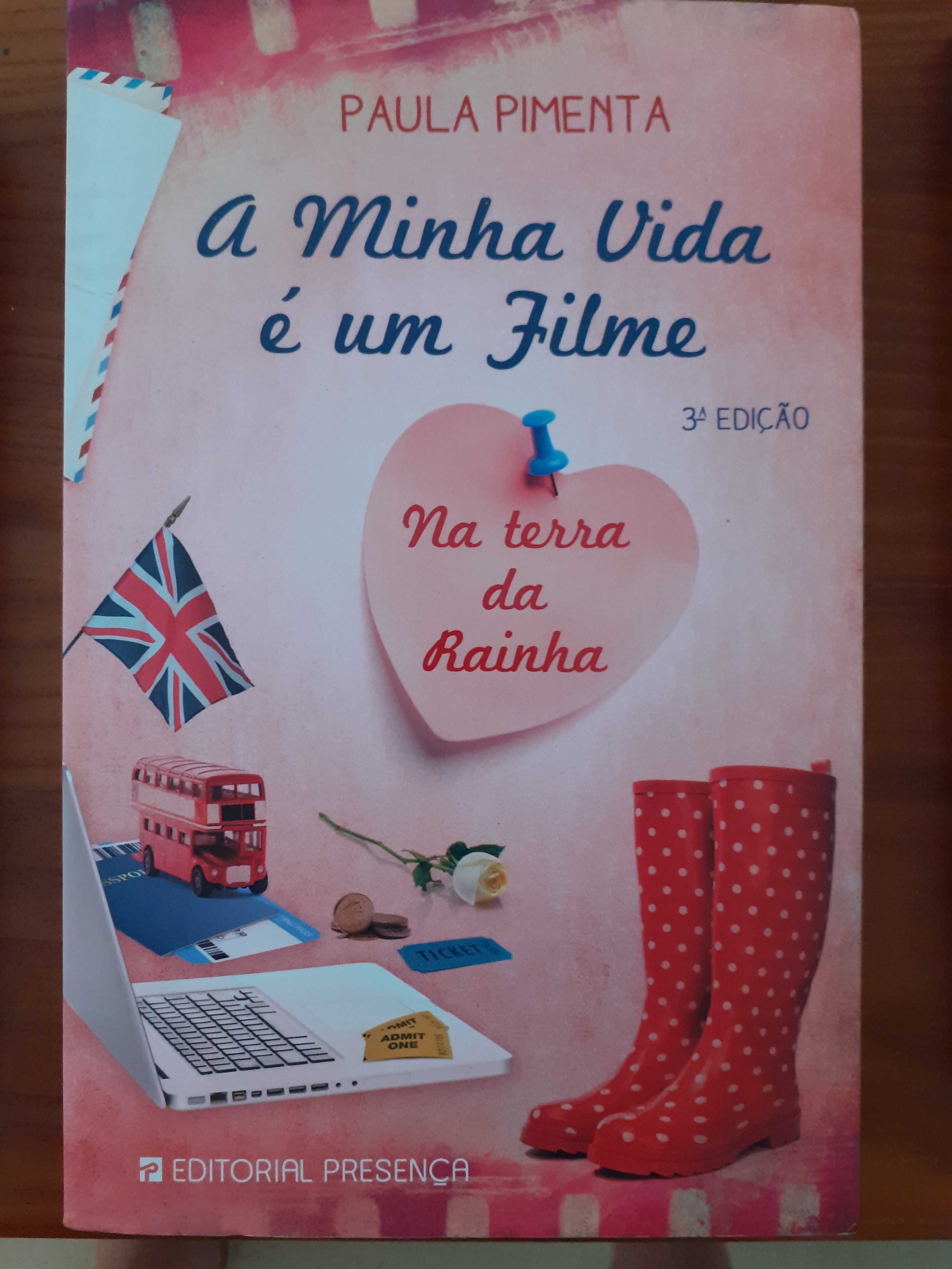 Livros da coleção A minha vida é  um filme, de Paula Pimenta