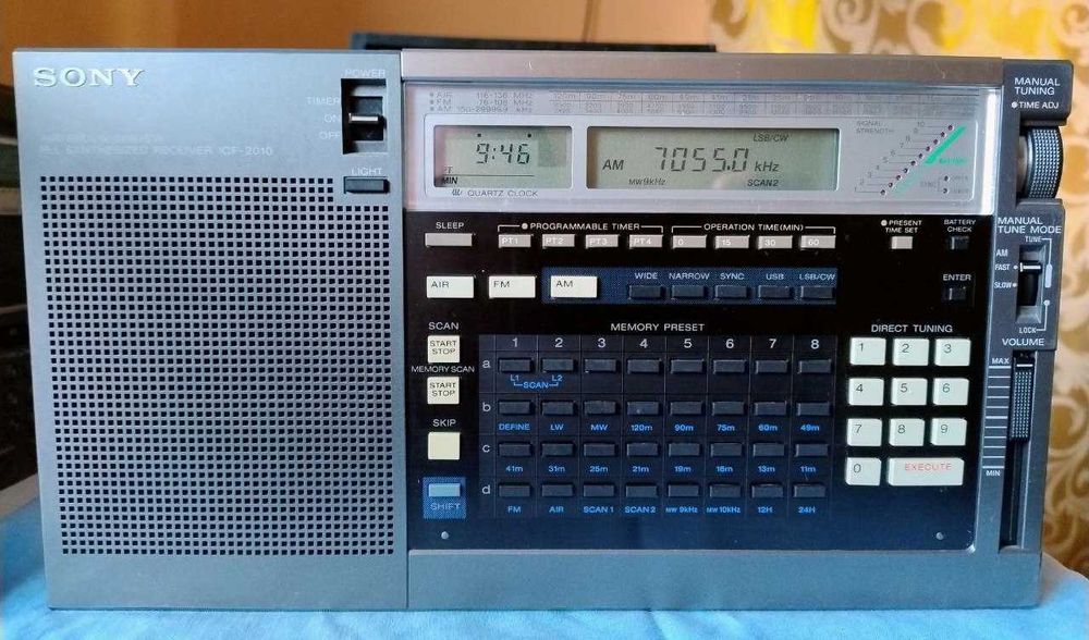 SONY ICF-2001D радиоприемник.