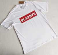 Playboy- nowy t shirt z nadrukiem rozm XL