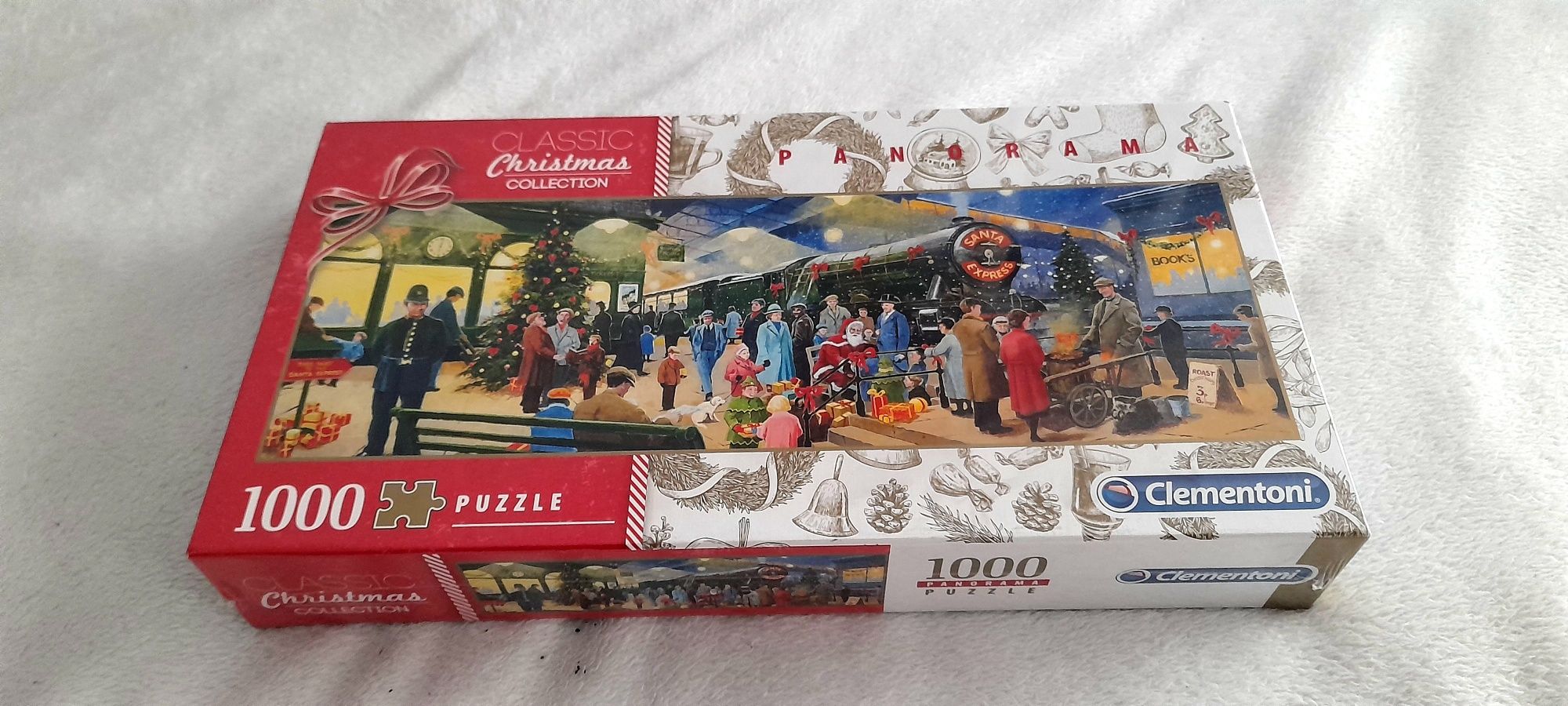 Piękne puzzle 1000el święta świąteczne prezent tree boże narodzenie