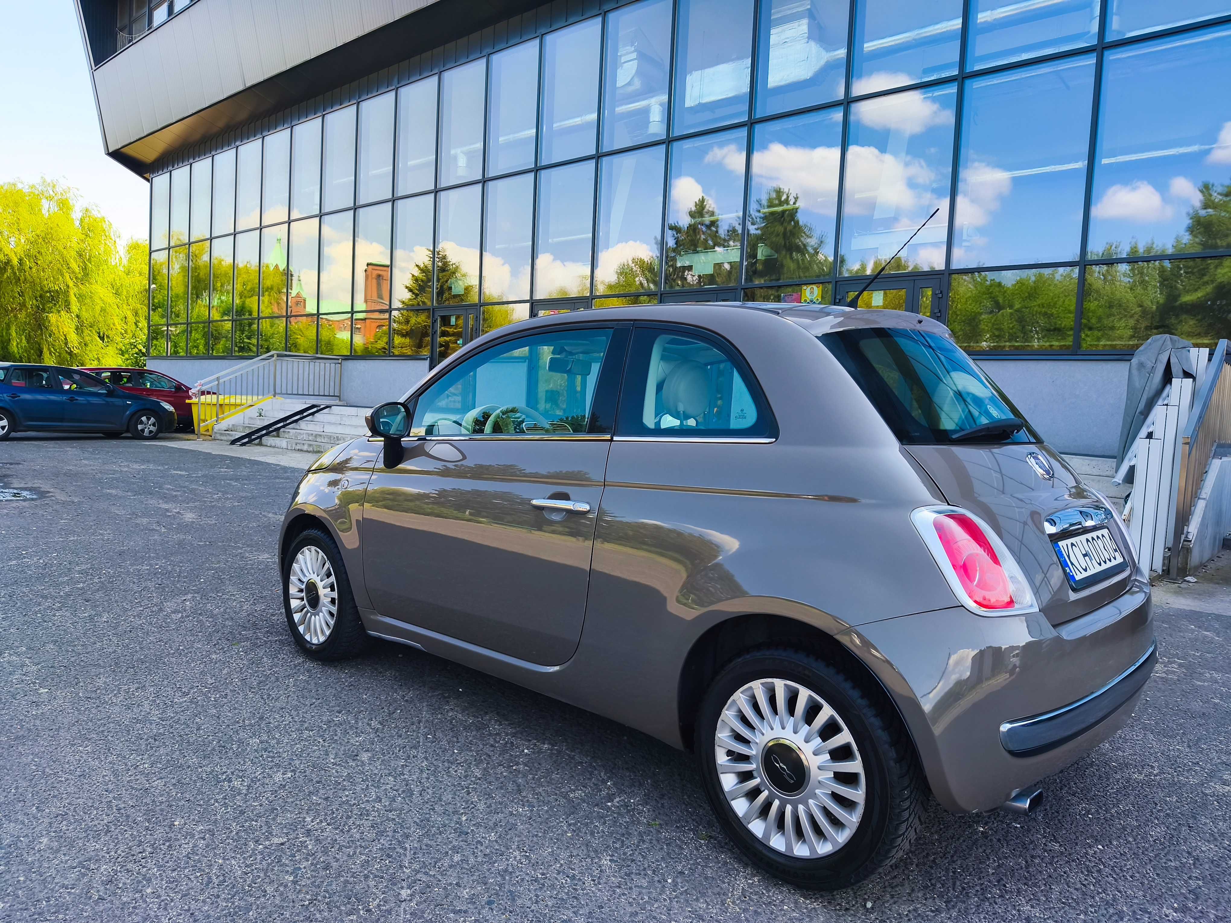Fiat 500 ,skrzynia automatyczna,panoramiczny dach