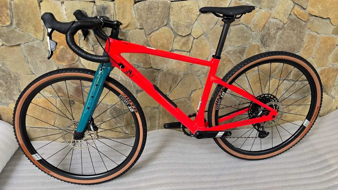 Новий карбоновий гравел BMC URS Two eTap Gravel Bike