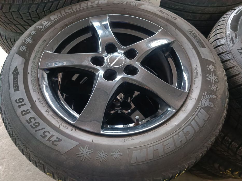 5x114,3 5x114 Felgi Aluminiowe Alufelgi 16 Koła Zimowe Zima Hyundai Kia Honda Toyota Mazda Mitsubishi SUZUKI DACIA DUSTER NISSAN QASHQAI X-TRAIL RENAULT KADJAR Legnica ALU-RAD 215/65 6mm