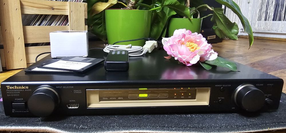 Technics SH-D1000 Programowalny Procesor Dźwięku + oryginalny pilot