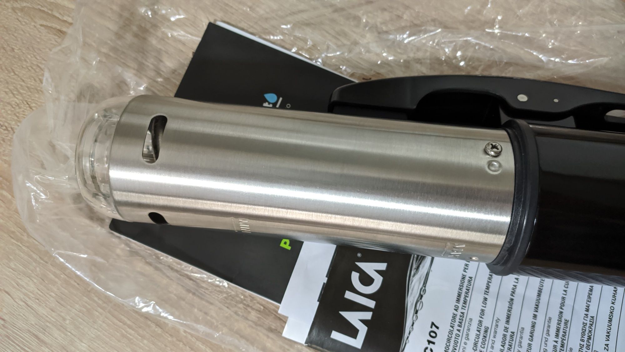 Termocylkulator 1200W- Laica Sous Video Stick SVC107L