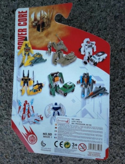 Transformers Cosmos e Marvel X-Men Gideon X-Force figuras caixa