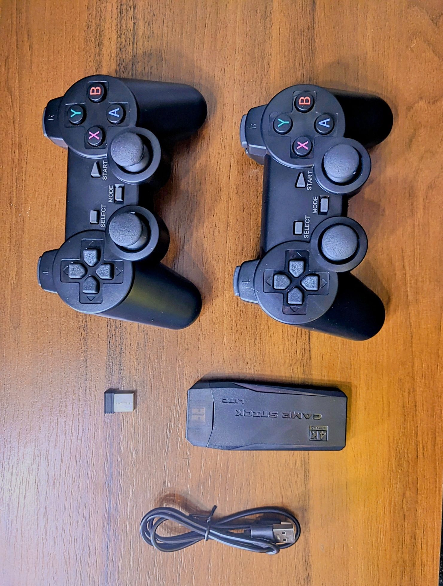 Gamestick 4k 20000 ігор, приставка + 2 геймпади