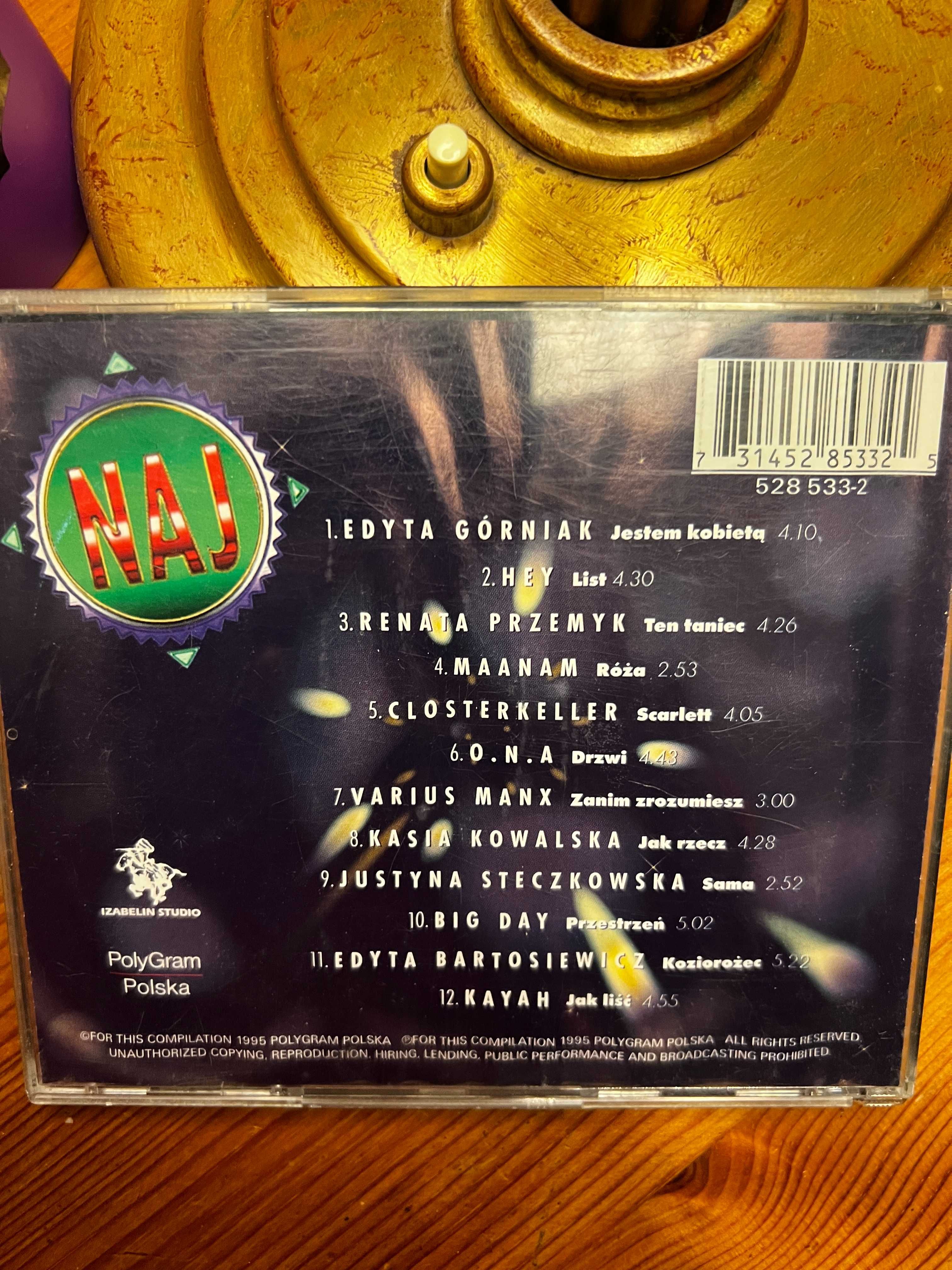 Naj - Jestem Kobietą [CD] m.in.Przemyk, Nosowska, Lipnicka, Bartosiewi