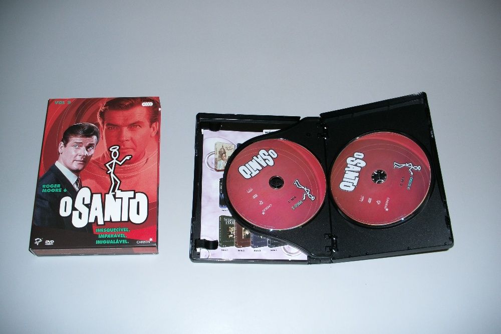 O Santo Roger Moore 4 DVDS