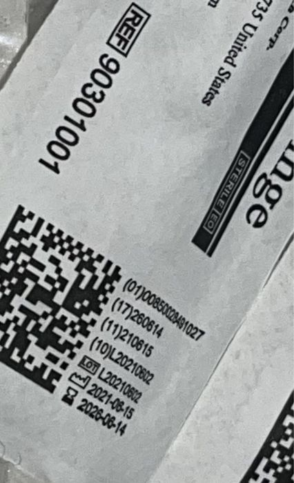 Шприц безголковий