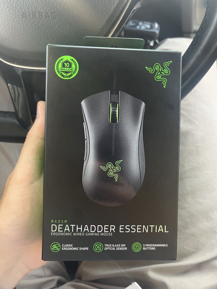 Razer Deathadder Essentials NA CAIXA