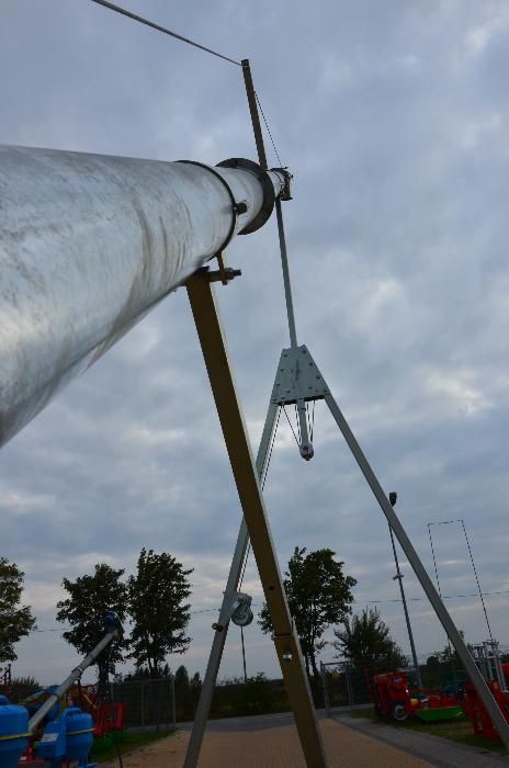 Podajnik ślimakowy, żmijka. Producent !!! fi 150 silnik na dole kosz