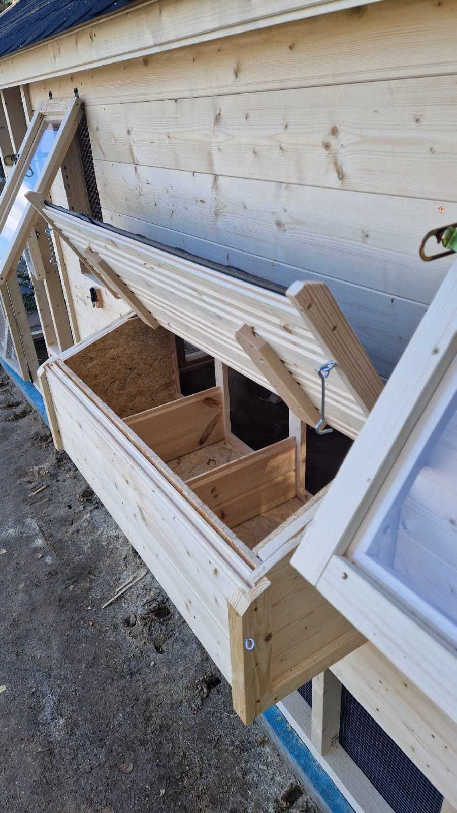 Kurnik z woliera 5x1.6, solidna konstrukcja, wysoki !