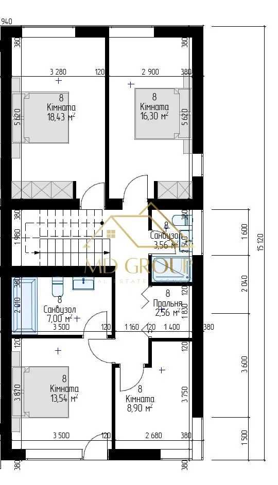 Продаж ДУПЛЕКСА 160м2 в центрі!