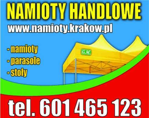 Parasol ogrodowy 3x3 , stoły, namiot ogrodowy